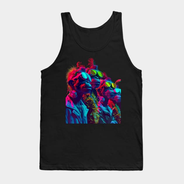 Banana Splits and Chill Tank Top by Iron Astronaut